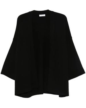 Majestic Filatures Cardigan A Coste - Nero