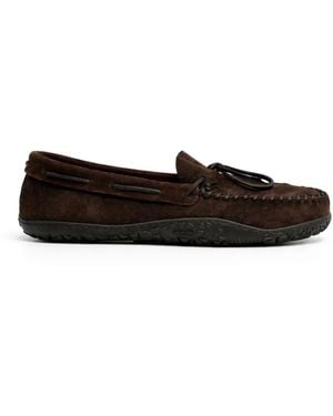 Buttero Suede Boat Shoes - White