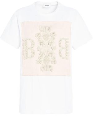 Barrie Cashmere Patch Logo T-Shirt - White
