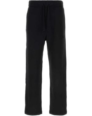 Autry Logo-Detail Track Pants - Black