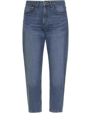 Just Cavalli Logo-Embroidered Jeans - Blue
