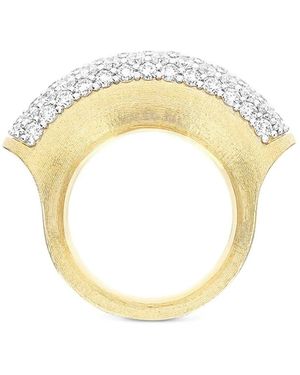 Nanis Libera Diamond Sculpted Ring - Metallic