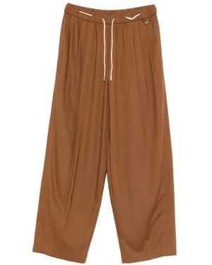 Herno Drawstring Trousers - Brown
