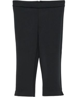 Cynthia Rowley Bonded Capris Shorts - Black