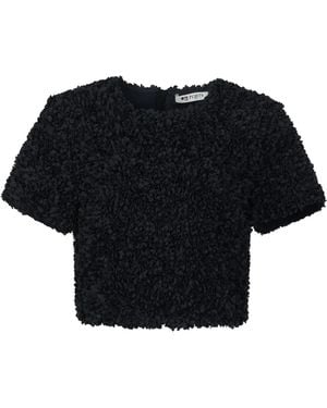Ports 1961 ライトウェイト クロップドトップ - ブラック