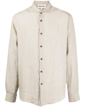 Marané El Pacifico Linen Shirt - Natural