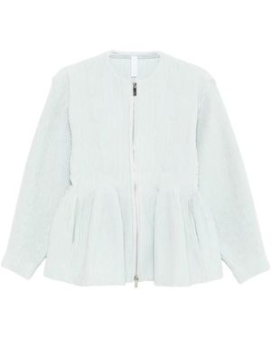 CFCL Peplum Zipped Jacket - Blue