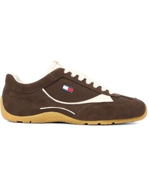 Tommy Hilfiger Archive Runner Sneakers - Brown