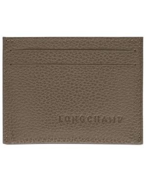 Longchamp Le Foulonné Kartenetui - Braun