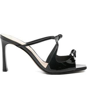 Alexandre Birman Lolita Knot-Detail Sandals - Black