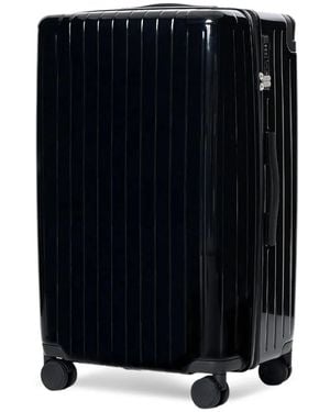 Lufly Valise Light Grand Format À Design Côtelé - Noir