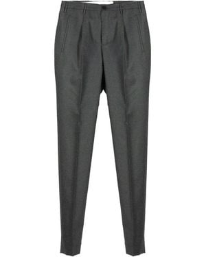 Incotex Pleated Tailored Trousers - Grey