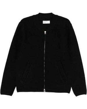 Universal Works Zip Bomber Jacket - Black