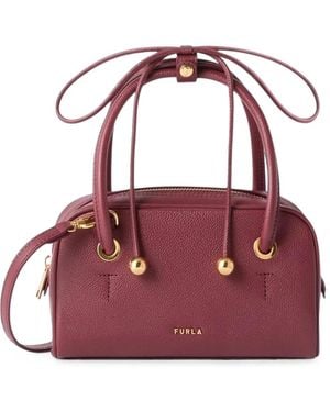 Furla Poppy Dome Bag - Purple