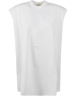 Mordecai Gestreiftes Tanktop mit Rückenausschnitt - Weiß