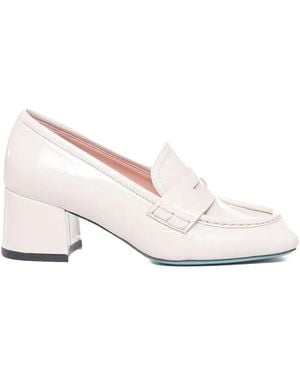 Fratelli Russo Loafer mit Blockabsatz - Natur