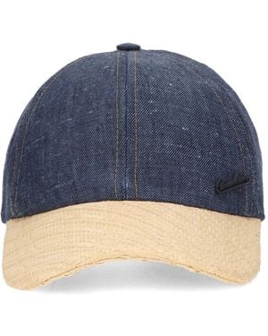 Borsalino Golfer キャップ - ブルー