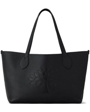 Mulberry Tree Heavy-Grain Tote Bag - Black