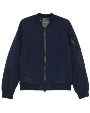 JG1 Zip-Up Quilted Jacket - Blue