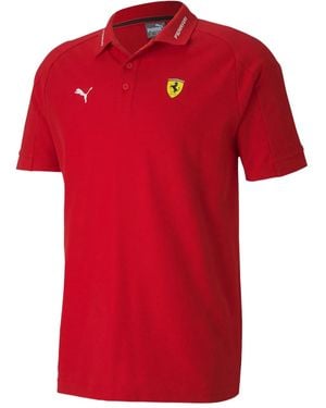 PUMA X Scuderia Ferrari Q2 Polo Shirt - Red