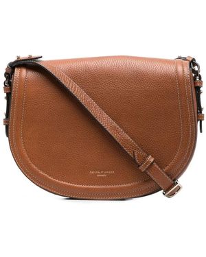 Aspinal of London Stella Leather Satchel - Brown