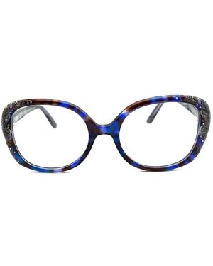 Francis Klein Gafas Turin Con Montura Redonda - Azul