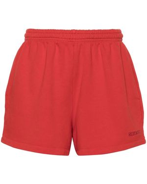 ROTATE BIRGER CHRISTENSEN Logo-Embroidered Track Shorts