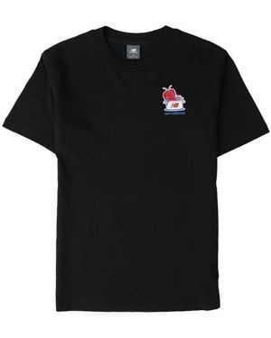New Balance Lobster Roll Graphic-Print T-Shirt - Black