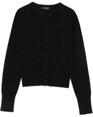 Le Petite Pulle Long-Sleeves Cardigan - Black