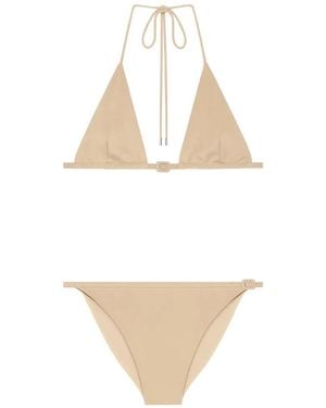 Courreges Bikini Met Gesp - Wit