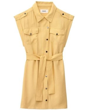 Ba&sh Diala Mini Dress - Metallic