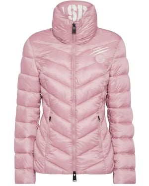 Philipp Plein Quilted Puffer Jacket - Pink