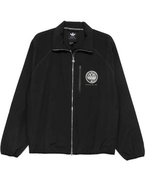 adidas Spezial F.C. Logo-Patch Jacket - Black