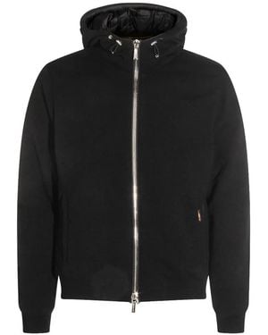 Moorer Brigno-Mrw Hooded Padded Jacket - Black