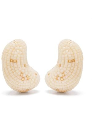 Susana Vega Mini Arele Earrings - Natural