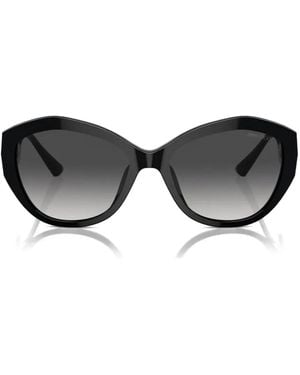 Jimmy Choo Geometric-Frame Sunglasses - Black