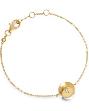 Astley Clarke Biography Locket Bracelet - Metallic