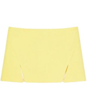 Givenchy Sliced Mini Skirt - Yellow