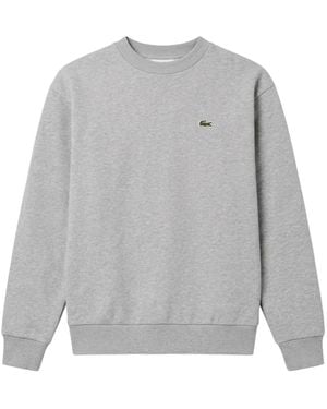 Lacoste Logo-Patch Jumper - Grey