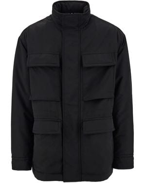 Ferragamo Jacke Im Utility-Look - Schwarz