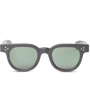 JULIUS TART Fdr Geometric-Frame Sunglasses - Grey