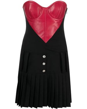 Moschino Heart Garbadine Minidress - Black