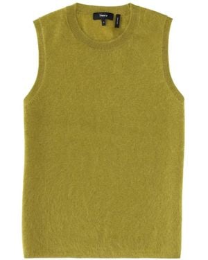 Theory Round-Neck Top - Green