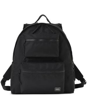 Porter-Yoshida and Co Zip Backpack - Black