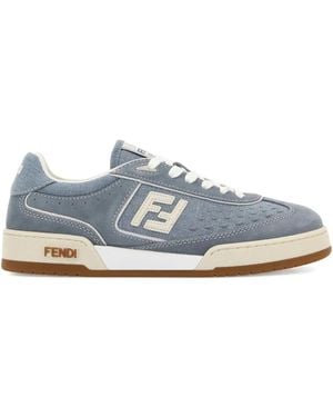 Fendi Match Sneakers - Blau