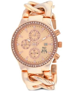 Jivago Lev Chain-Link 38Mm Watch - Pink
