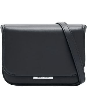 Giorgio Armani Mini X 10 Corso Como Shoulder Bag - Black
