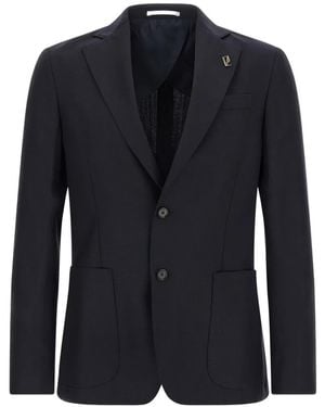 Pal Zileri Baron Single-Breasted Blazer - Blue