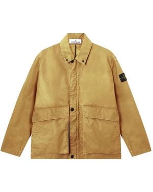 Stone Island Pocket Overshirt Jacket - Metallic