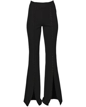 Murmur Hook-And-Eye Fastening Pants - Black